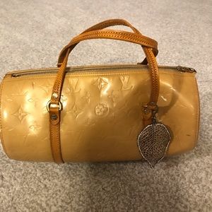 Louis Vuitton Shoulder Bag Vernis Bedford Yellow